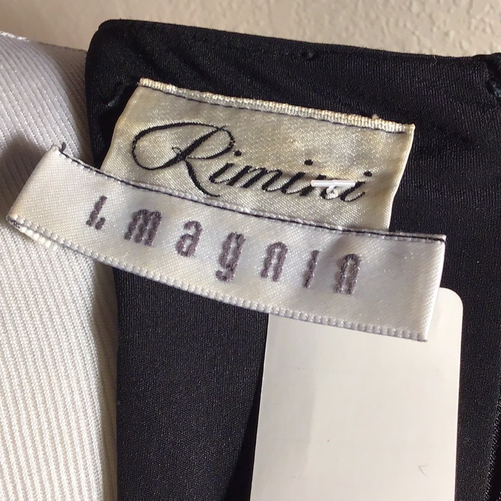 Rimini I. Magnin Black Vintage Dress - image 5